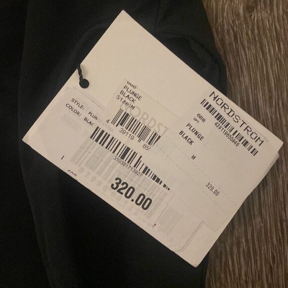 New Louisa ballou plunge one shoulder swimsuit Medium - Picture 4 of 5